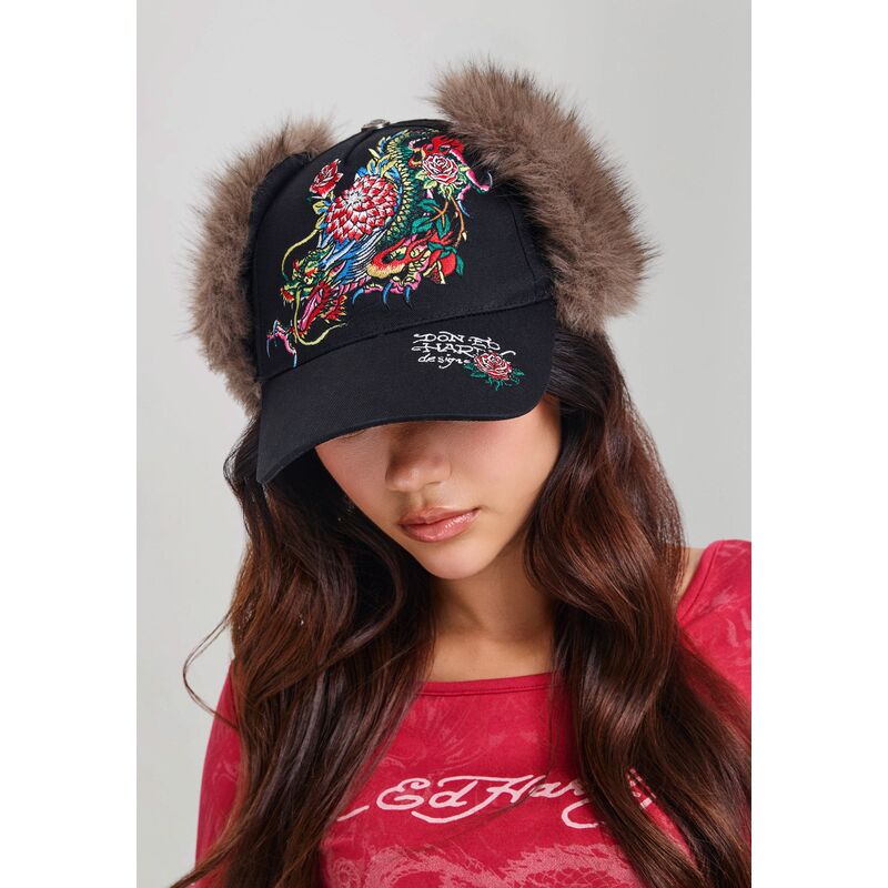 lippikset-kaareva-musta-istuva-crawling-trapper-ed-hardy