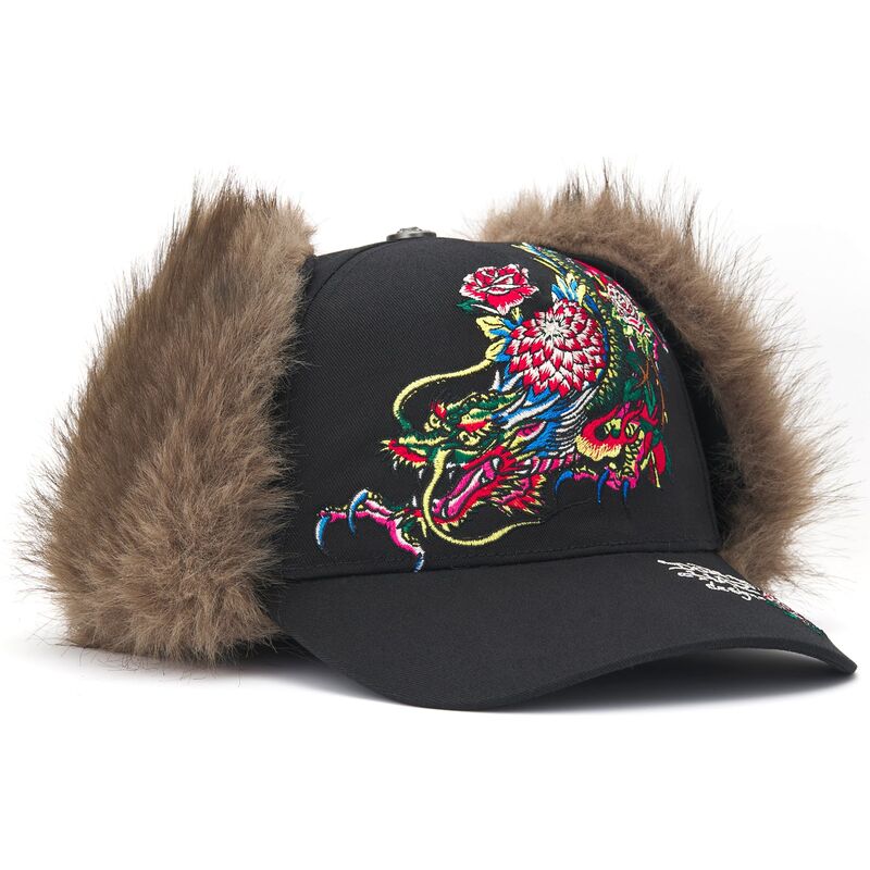 lippikset-kaareva-musta-istuva-crawling-trapper-ed-hardy