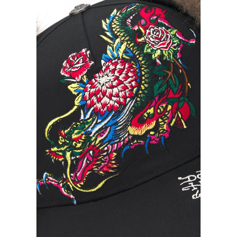 lippikset-kaareva-musta-istuva-crawling-trapper-ed-hardy