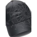 lippikset-kaareva-musta-saadettava-nauha-spiderweb-pu-leather-ed-hardy