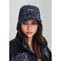 lippikset-kaareva-musta-saadettava-nauha-spiderweb-ed-hardy