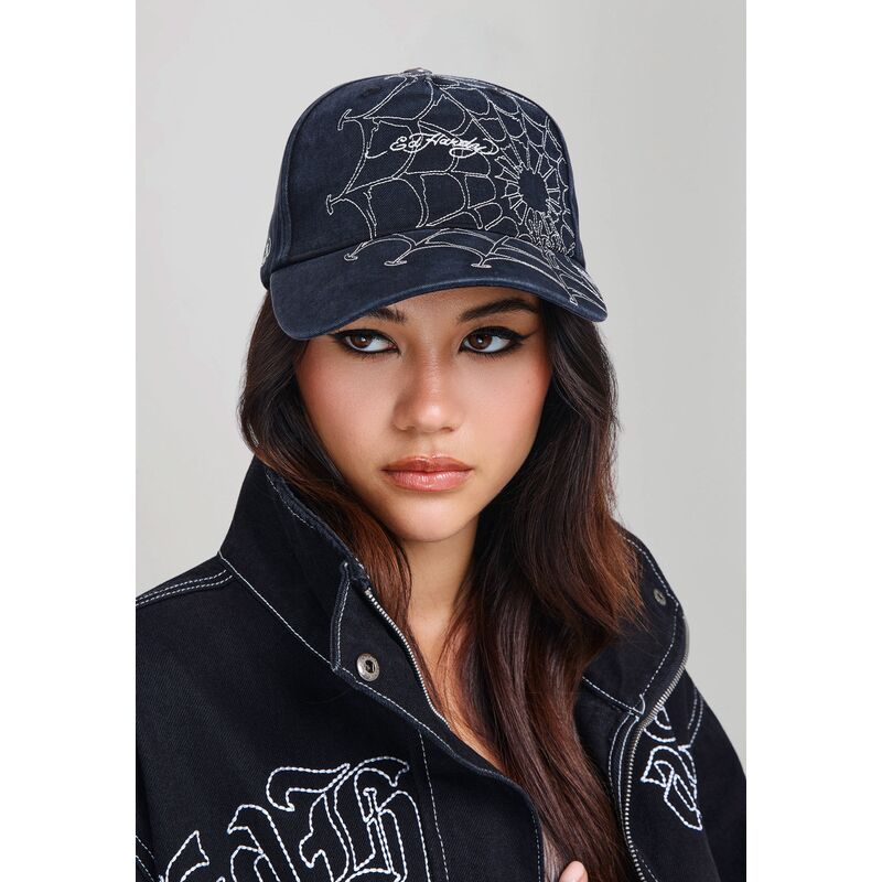 lippikset-kaareva-musta-saadettava-nauha-spiderweb-ed-hardy lippikset-kaareva-musta-saadettava-nauha-spiderweb-ed-hardy