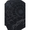 lippikset-kaareva-musta-snapback-spiderweb-ed-hardy