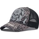 lippikset-kaareva-rekka-musta-snapback-13-skull-ed-hardy