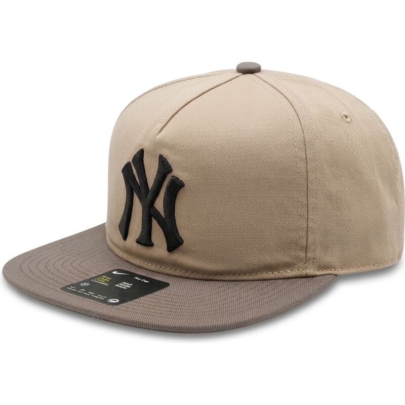 lippikset-littea-beige-saadettava-nauha-pro-unstructured-5-panel-new-york-yankees-mlb-nike