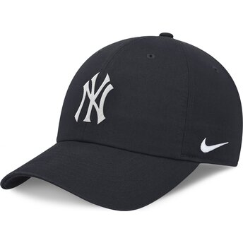 Lippikset kaareva laivastonsininen säädettävä nauha Club Unstructured Organic Cotton New York Yankees MLB Nike