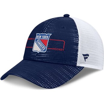 Lippikset kaareva rekka laivastonsininen snapback Structured Meshback New York Rangers NHL Fanatics