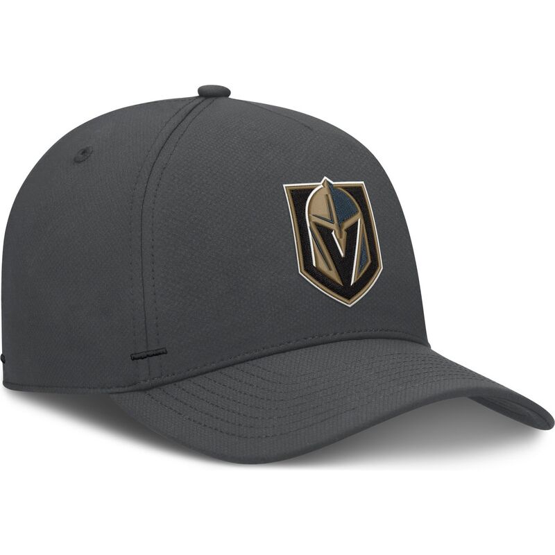 lippikset-kaareva-harmaa-snapback-structured-a-frame-vegas-golden-knights-nhl-fanatics