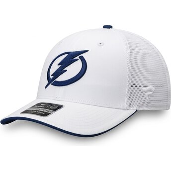 Lippikset kaareva rekka valkoinen snapback Structured Mid-Crown Tampa Bay Lightning NHL Fanatics
