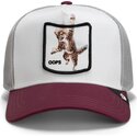 lippikset-kaareva-rekka-granaatinpunainen-snapback-oops-migration-the-farm-goorin-bros
