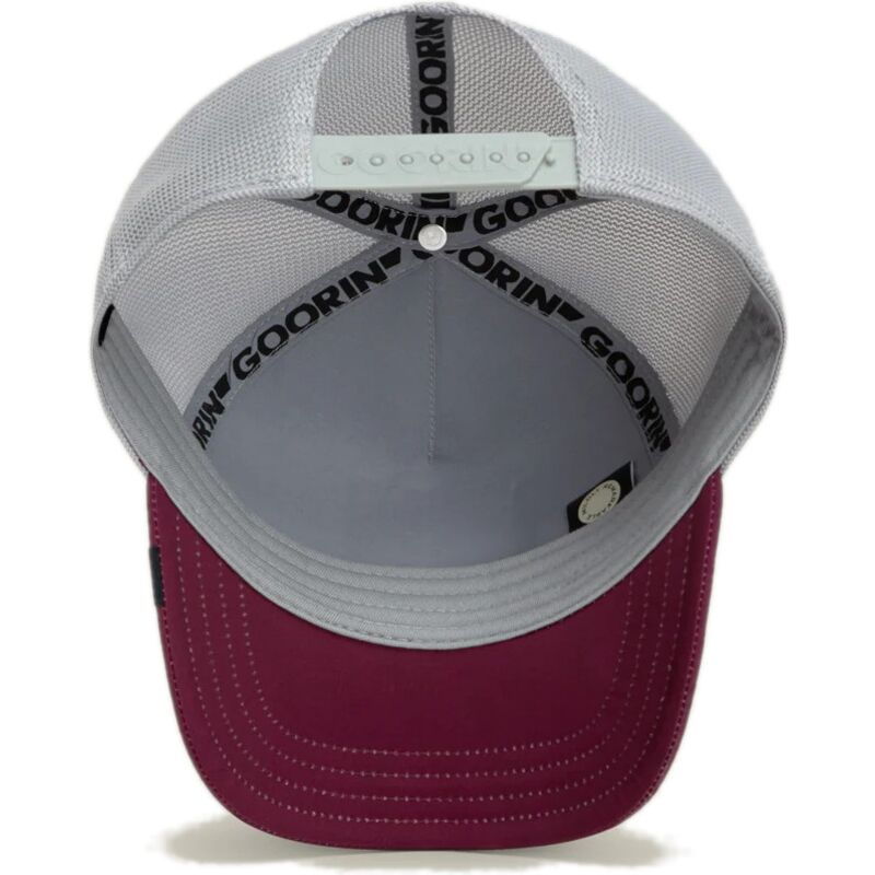 lippikset-kaareva-rekka-granaatinpunainen-snapback-oops-migration-the-farm-goorin-bros