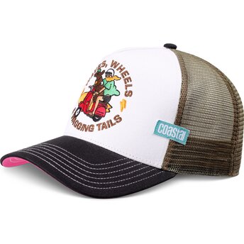 Lippikset kaareva rekka musta snapback HFT Wagging Coastal