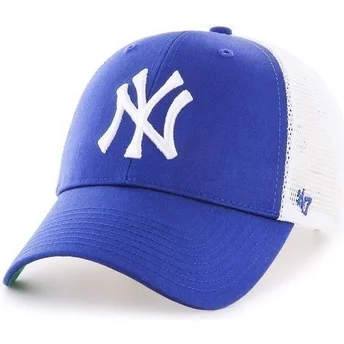 lippikset-kaareva-rekka-sininen-snapback-new-york-yankees-mlb-47-brand