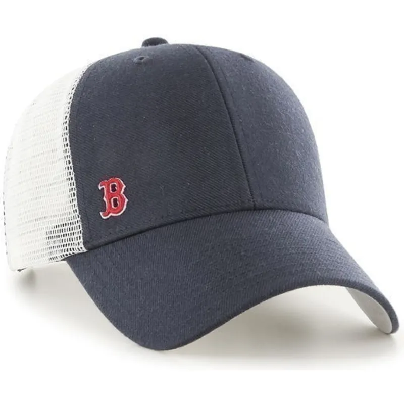 lippikset-kaareva-rekka-laivastonsininen-snapback-boston-red-sox-mlb-47-brand