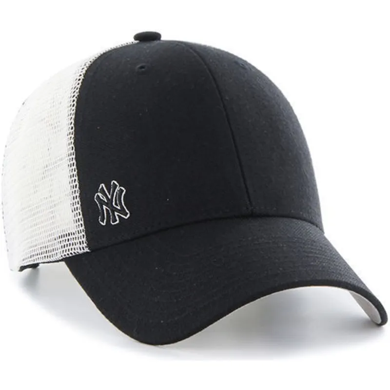 lippikset-kaareva-rekka-musta-snapback-new-york-yankees-mlb-47-brand