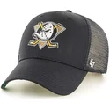 lippikset-kaareva-rekka-musta-snapback-fronal-anaheim-ducks-nhl-47-brand