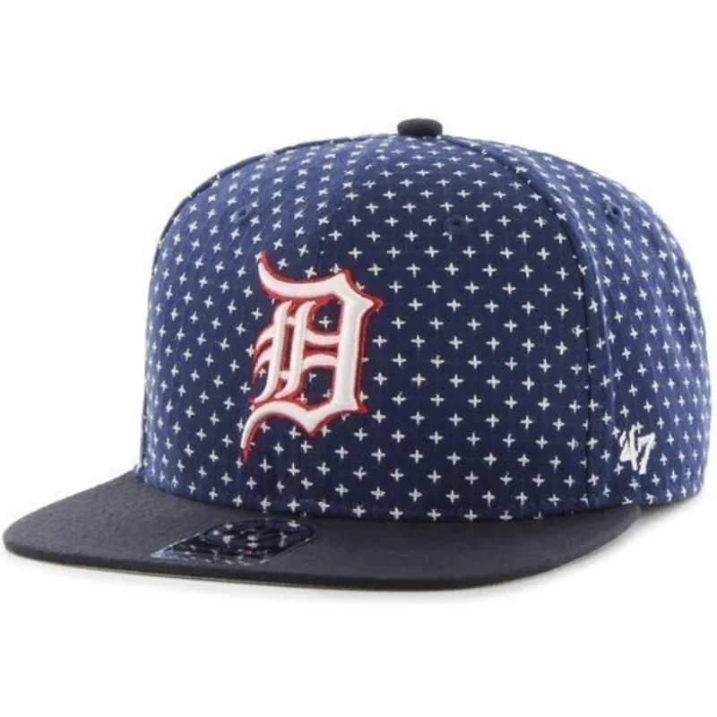 lippikset-littea-laivastonsininen-snapback-estampado-cruces-detroit-tigers-mlb-47-brand lippikset-littea-laivastonsininen-snapback-estampado-cruces-detroit-tigers-mlb-47-brand