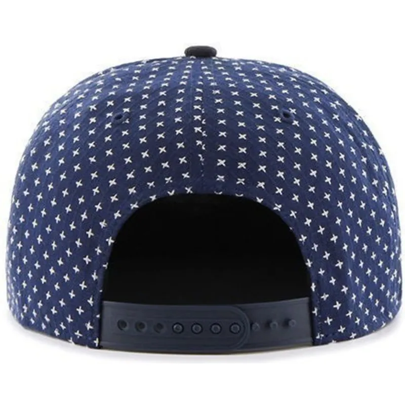 cap-littea-navy-blue-snapback-estampado-de-cruces-los-angeles-dodgers-mlb-47-brand cap-littea-navy-blue-snapback-estampado-de-cruces-los-angeles-dodgers-mlb-47-brand