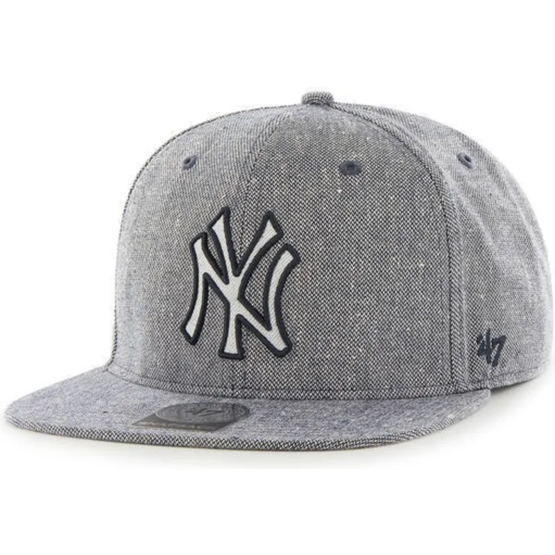lippikset-littea-laivastonsininen-snapback-tejido-vaquero-new-york-yankees-mlb-47-brand