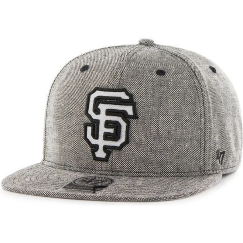 lippikset-littea-musta-snapback-tejido-vaquero-san-francisco-giants-mlb-47-brand