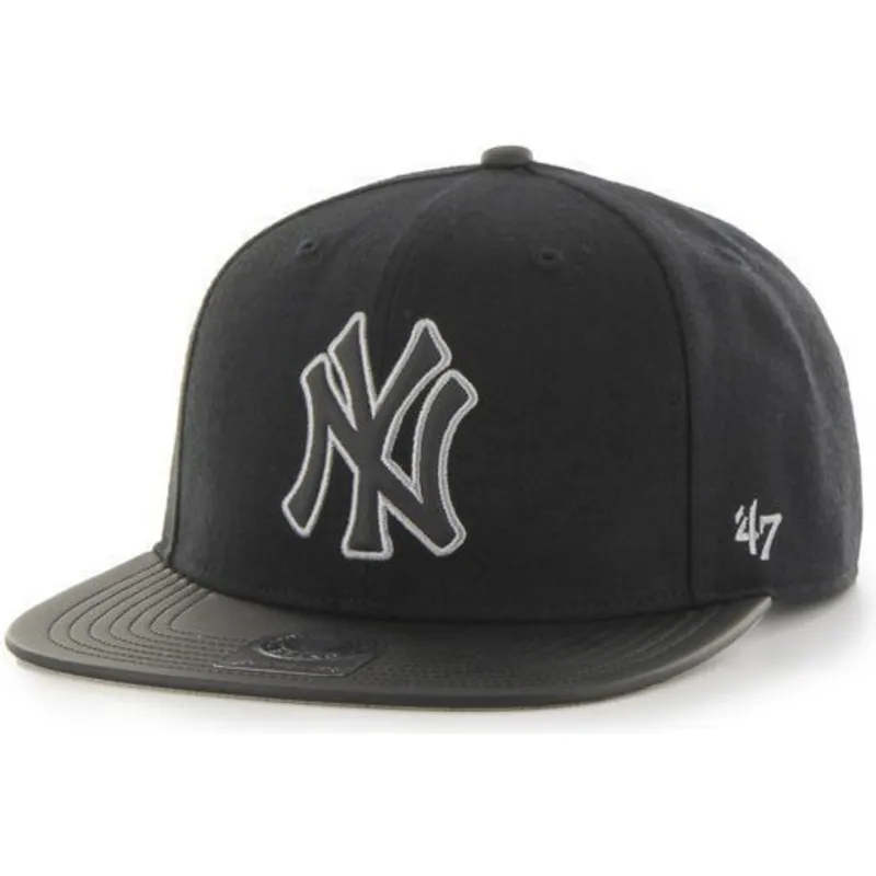 lippikset-littea-musta-snapback-new-york-yankees-mlb-47-brand lippikset-littea-musta-snapback-new-york-yankees-mlb-47-brand