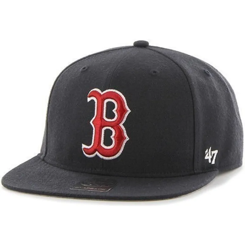 cap-littea-navy-blue-snapback-lisa-boston-red-sox-mlb-47-brand cap-littea-navy-blue-snapback-lisa-boston-red-sox-mlb-47-brand