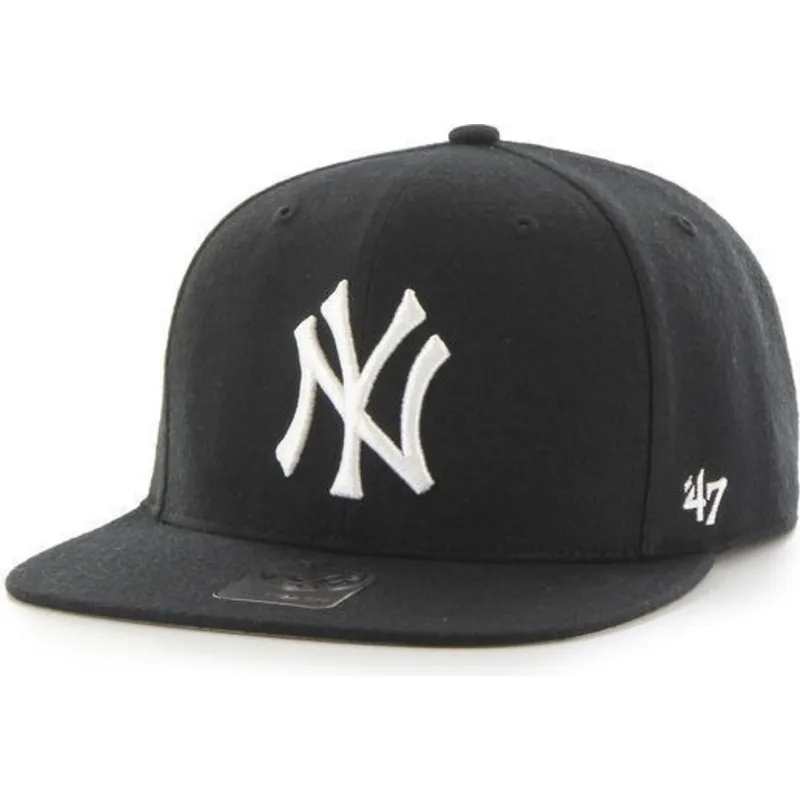 cap-littea-black-snapback-lisa-new-york-yankees-mlb-47-brand