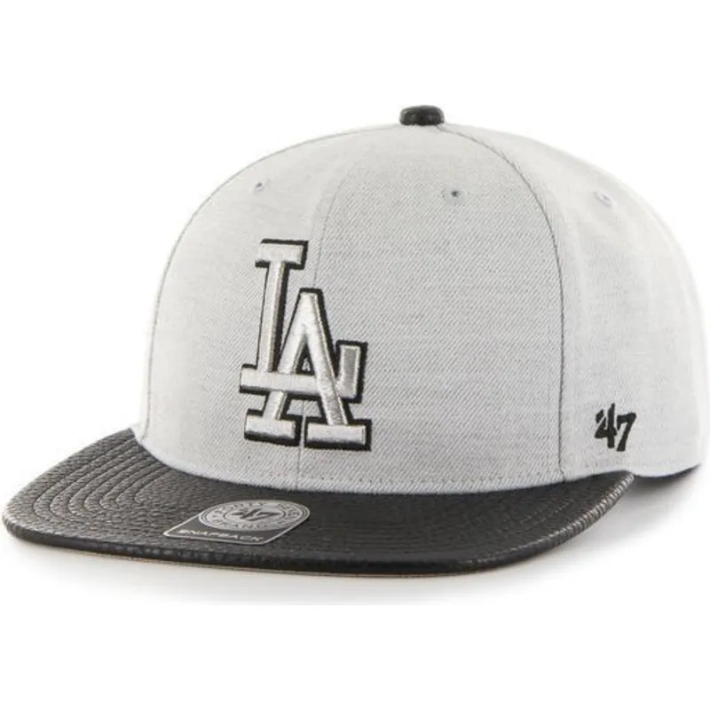 lippikset-littea-harmaa-snapback-lateral-los-angeles-dodgers-mlb-47-brand