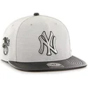 lippikset-littea-harmaa-snapback-lateral-new-york-yankees-mlb-47-brand