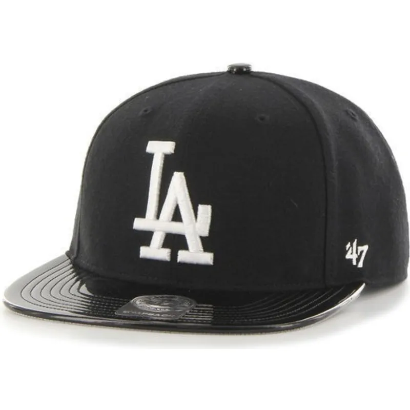lippikset-littea-musta-snapback-brillante-los-angeles-dodgers-mlb-47-brand