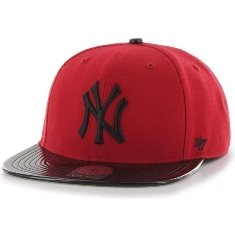 lippikset-littea-punainen-snapback-brillante-new-york-yankees-mlb-47-brand