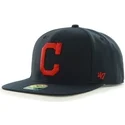 lippikset-littea-laivastonsininen-snapback-lateral-cleveland-indians-mlb-47-brand
