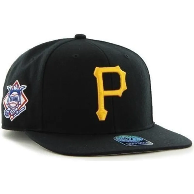 lippikset-littea-musta-snapback-lateral-pittsburgh-pirates-mlb-47-brand
