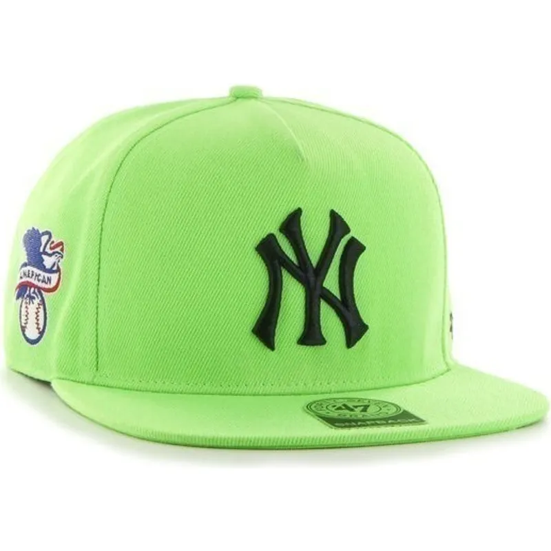 lippikset-littea-vihrea-snapback-new-york-yankees-mlb-47-brand