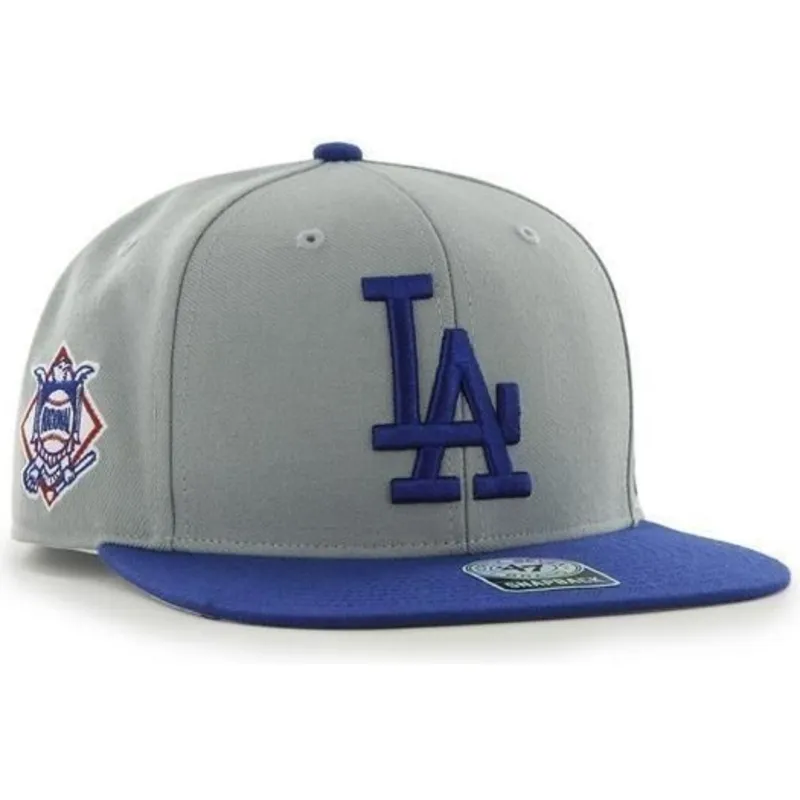 cap-littea-gray-snapback-lisa-lateral-los-angeles-dodgers-mlb-47-brand