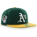 lippikset-littea-vihrea-snapback-lateral-oakland-athletics-mlb-47-brand