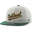 lippikset-littea-harmaa-snapback-lateral-oakland-athletics-mlb-47-brand