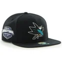 lippikset-littea-musta-snapback-san-jose-sharks-nhl-47-brand