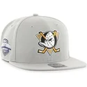 lippikset-littea-harmaa-snapback-anaheim-ducks-nhl-47-brand