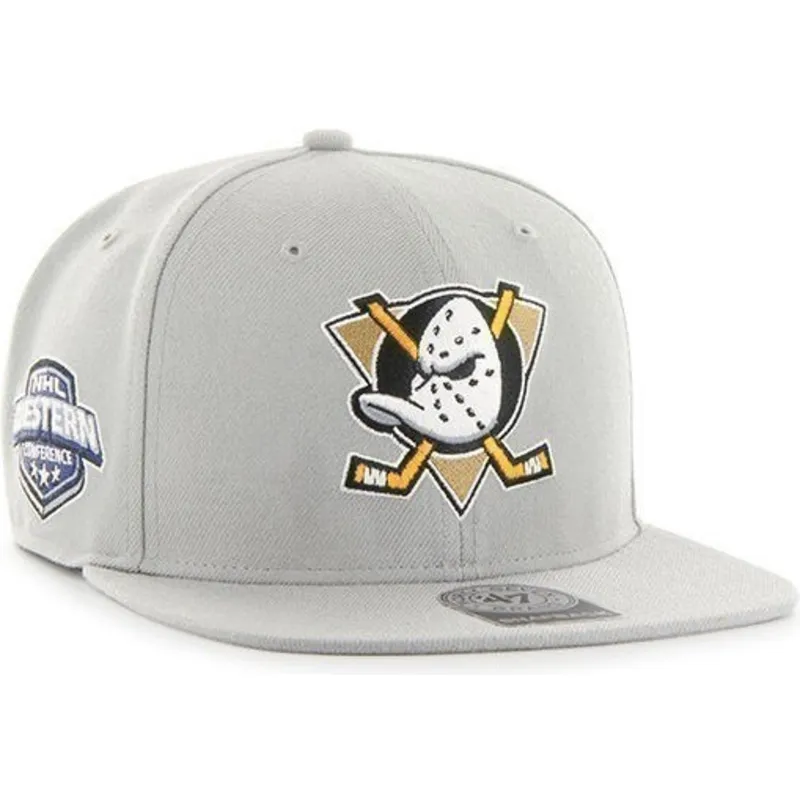 lippikset-littea-harmaa-snapback-anaheim-ducks-nhl-47-brand