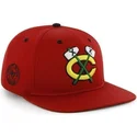 lippikset-littea-punainen-snapback-chicago-blackhawks-nhl-47-brand