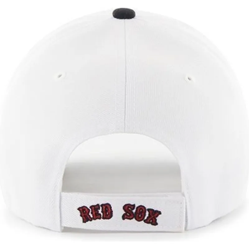 lippikset-kaareva-valkoinen-saadettava-nauha-boston-red-sox-mlb-47-brand