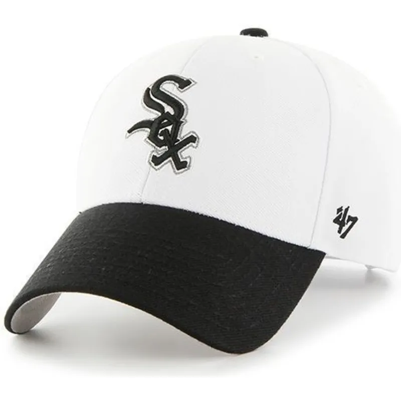 lippikset-kaareva-valkoinen-saadettava-nauha-chicago-white-sox-mlb-47-brand
