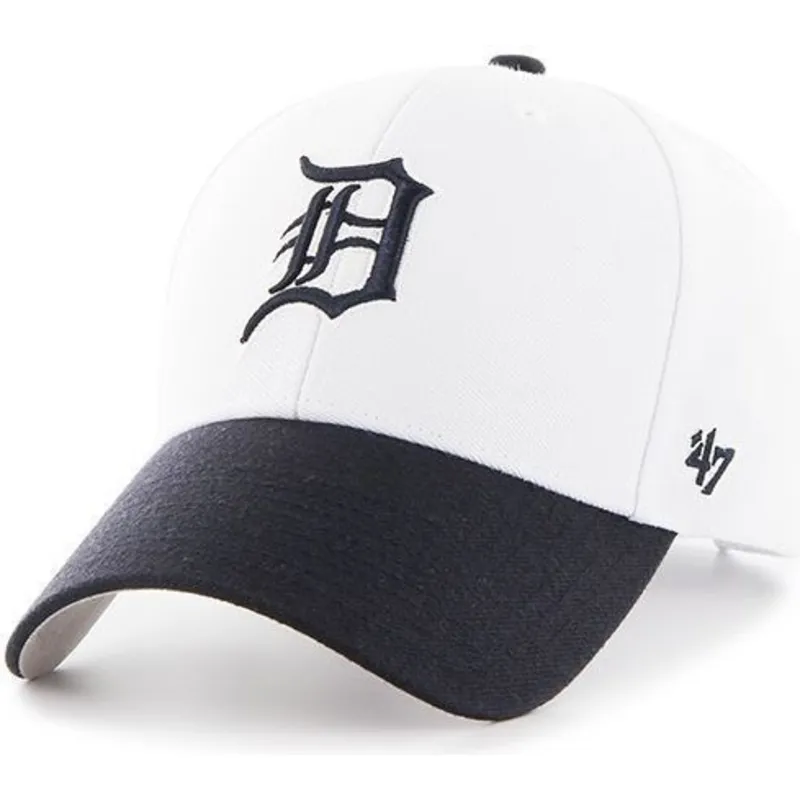 lippikset-kaareva-valkoinen-saadettava-nauha-detroit-tigers-mlb-47-brand