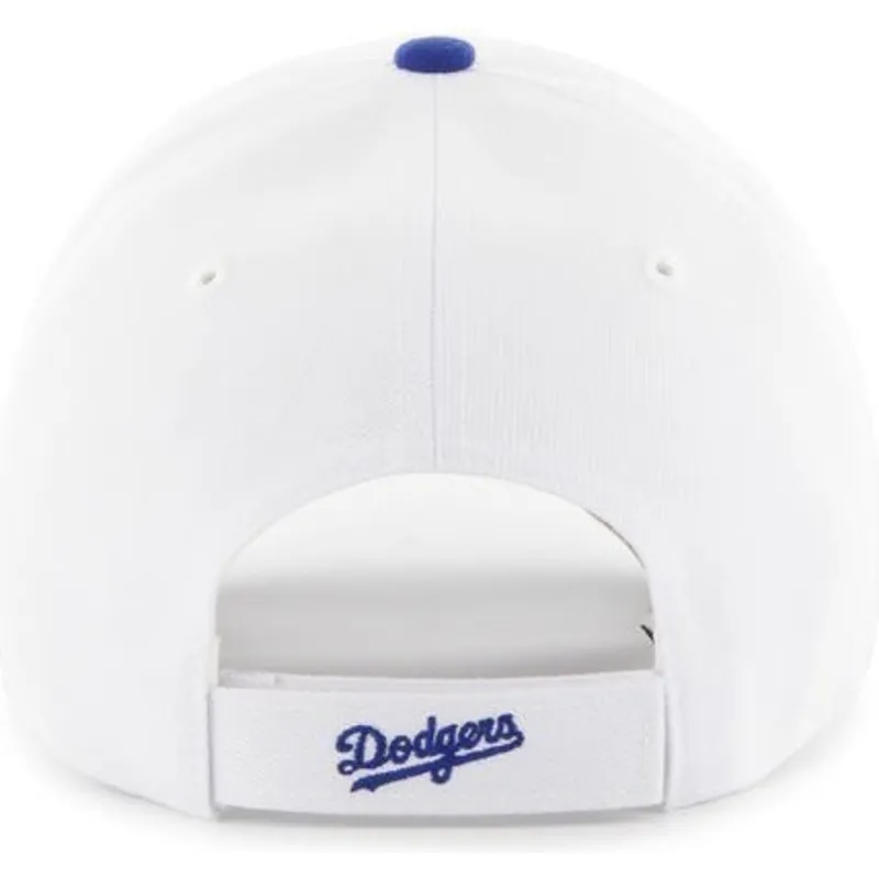 lippikset-kaareva-valkoinen-saadettava-nauha-los-angeles-dodgers-mlb-47-brand