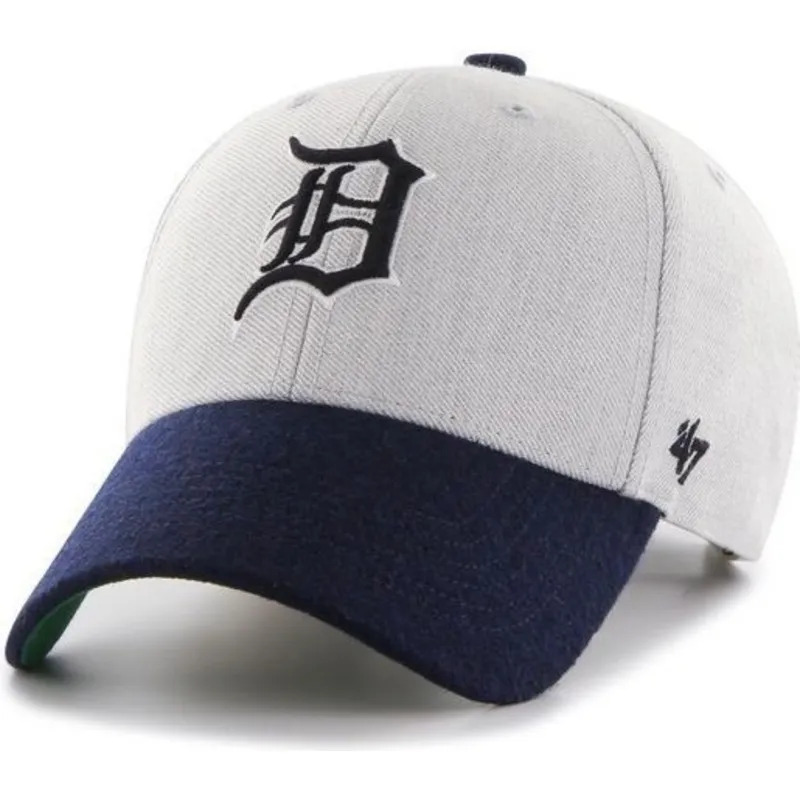 lippikset-kaareva-harmaa-saadettava-nauha-detroit-tigers-mlb-47-brand