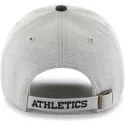 lippikset-kaareva-harmaa-saadettava-nauha-oakland-athletics-mlb-47-brand
