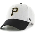 lippikset-kaareva-harmaa-saadettava-nauha-pittsburgh-pirates-mlb-47-brand