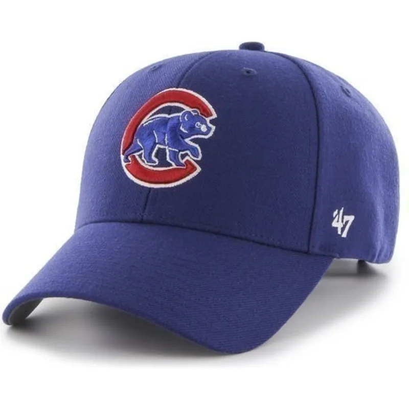lippikset-kaareva-sininen-saadettava-nauha-chicago-cubs-mlb-47-brand