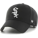 lippikset-kaareva-musta-saadettava-nauha-chicago-white-sox-mlb-47-brand